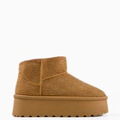 Cizme tip Ug Oliv Camel 5
