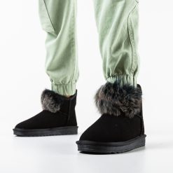 Cizme tip Ug Puff Negre 2 2