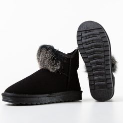 Cizme tip Ug Puff Negre 2 5