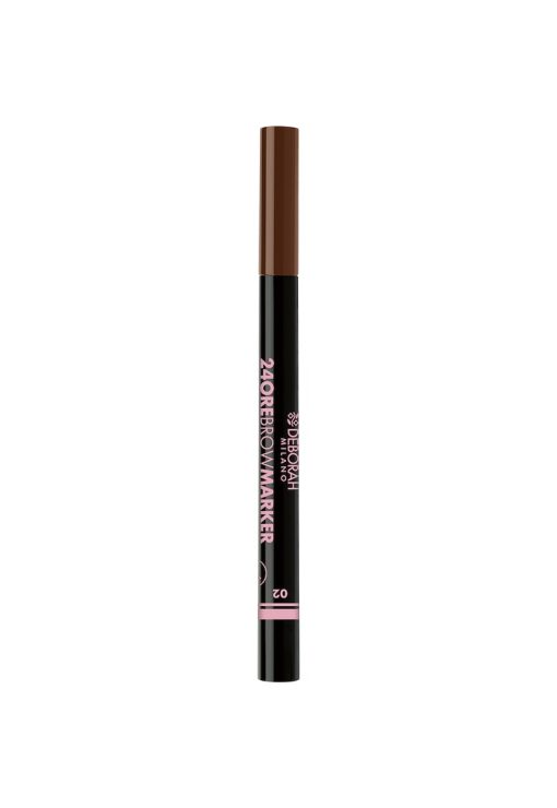 Creion Marker pentru sprancene 24Ore Brow Marker 02 Light Brown 0.8g-FEMEI-GENTI SI ACCESORII/Produse cosmetice