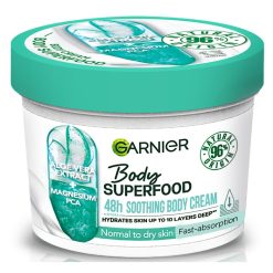 Crema de corp cu efect calmant si absorbtie rapida Body Superfood Aloe - 380 ml-FEMEI-