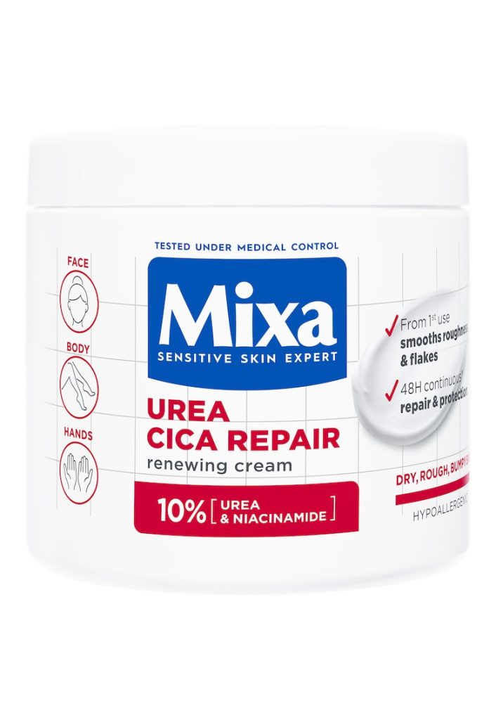 Crema regeneratoare pentru fata si corp Urea Cica Repair cu 10% Uree si Niacinamida - piele uscata - descuamata - cu denivelari - 400 ml-FEMEI-