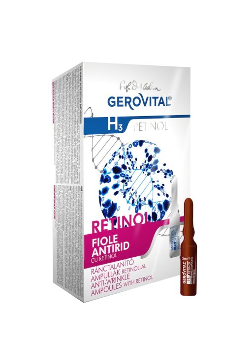 Fiole antirid H3 cu Retinol - 10 buc x 2 ml-FEMEI-GENTI SI ACCESORII/Produse cosmetice