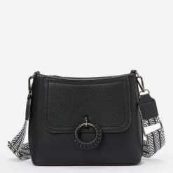 Geanta Crossbody Dareva neagra-Genti de umar-Genti de umar