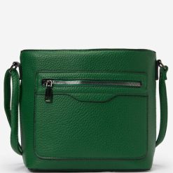 Geanta Crossbody Impulse verde-Genti de umar-Genti de umar