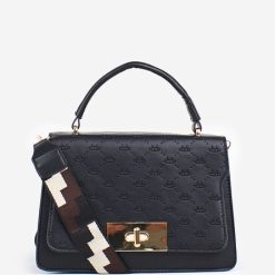 Geanta Crossbody Upscale neagra-Genti de umar-Genti de mana