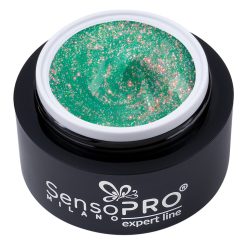 Gel Constructie Unghii Expert Line SensoPRO Milano - Crystal Turquoise 15ml-Geluri UV  data-eio=