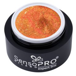 Gel Constructie Unghii Expert Line SensoPRO Milano - Golden Crystal 15ml-Geluri UV  data-eio=