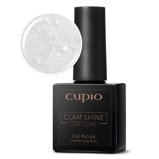 Glam Shine Top Coat Cupio - Angelic-Manichiura-Base Coat si Top Coat