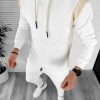 Hanorac barbati alb slim fit K192 P20-3.3-Recent adaugate