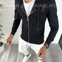 Hanorac barbati negru 2695 12-6.1-Hanorace