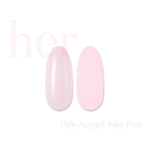 Her Poly-Acrygel BABY PINK 30g - Everin-Polygel / Acryl❤️