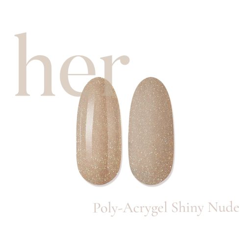 Her Poly-Acrygel SHINY NUDE 30g - Everin-Polygel / Acryl❤️