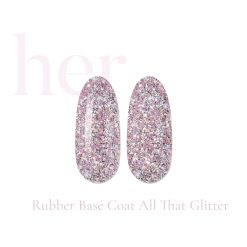 Her Rubber Base All That Glitter - Everin-EVERIN > RUBBER BASE / BAZA RUBBER ❤️ > Baza rubber color Her