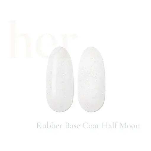 Her Rubber Base Half Moon - Everin-EVERIN > RUBBER BASE / BAZA RUBBER ❤️ > Baza rubber color Her