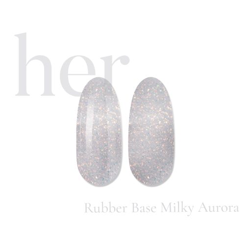 Her Rubber Base Milky Aurora - Everin-EVERIN > RUBBER BASE / BAZA RUBBER ❤️ > Baza rubber color Her