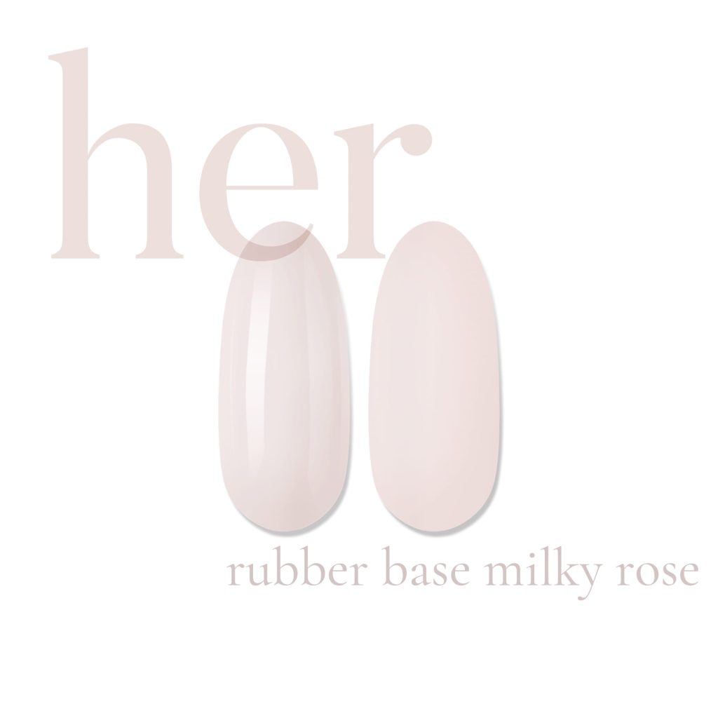 Her Rubber Base Milky Rose - Everin-EVERIN > RUBBER BASE / BAZA RUBBER ❤️ > Baza rubber color Her