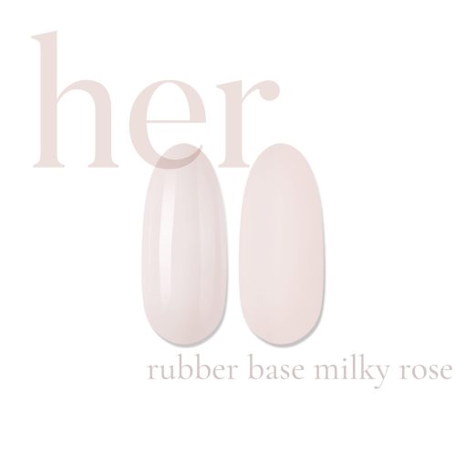 Her Rubber Base Milky Rose - Everin-EVERIN > RUBBER BASE / BAZA RUBBER ❤️ > Baza rubber color Her