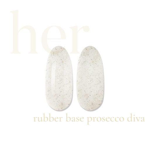 Her Rubber Base Prosecco Diva - Everin-EVERIN > RUBBER BASE / BAZA RUBBER ❤️ > Baza rubber color Her