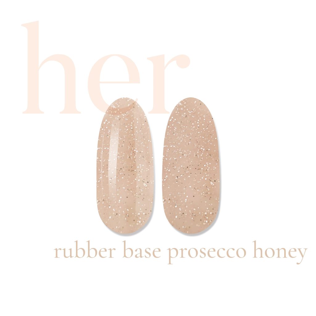 Her Rubber Base Prosecco Honey - Everin-EVERIN > RUBBER BASE / BAZA RUBBER ❤️ > Baza rubber color Her