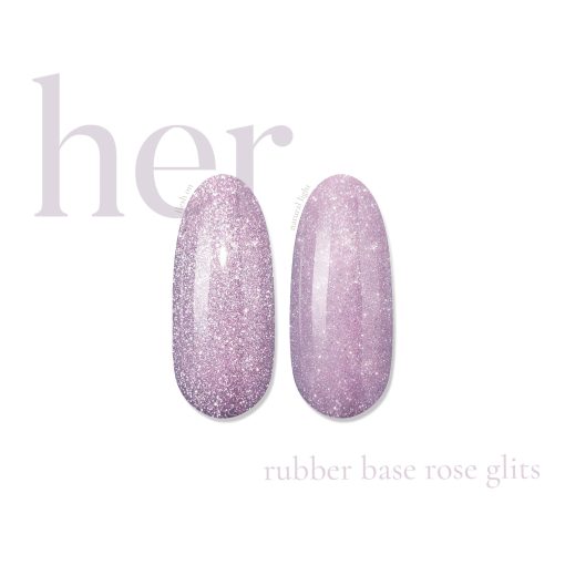 Her Rubber Base Rose Glits - Everin-EVERIN > RUBBER BASE / BAZA RUBBER ❤️ > Baza rubber color Her