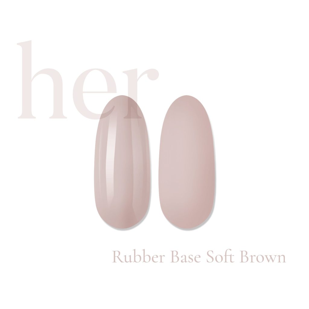 Her Rubber Base Soft Brown - Everin-EVERIN > RUBBER BASE / BAZA RUBBER ❤️ > Baza rubber color Her