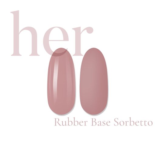 Her Rubber Base Sorbetto - Everin-EVERIN > RUBBER BASE / BAZA RUBBER ❤️ > Baza rubber color Her