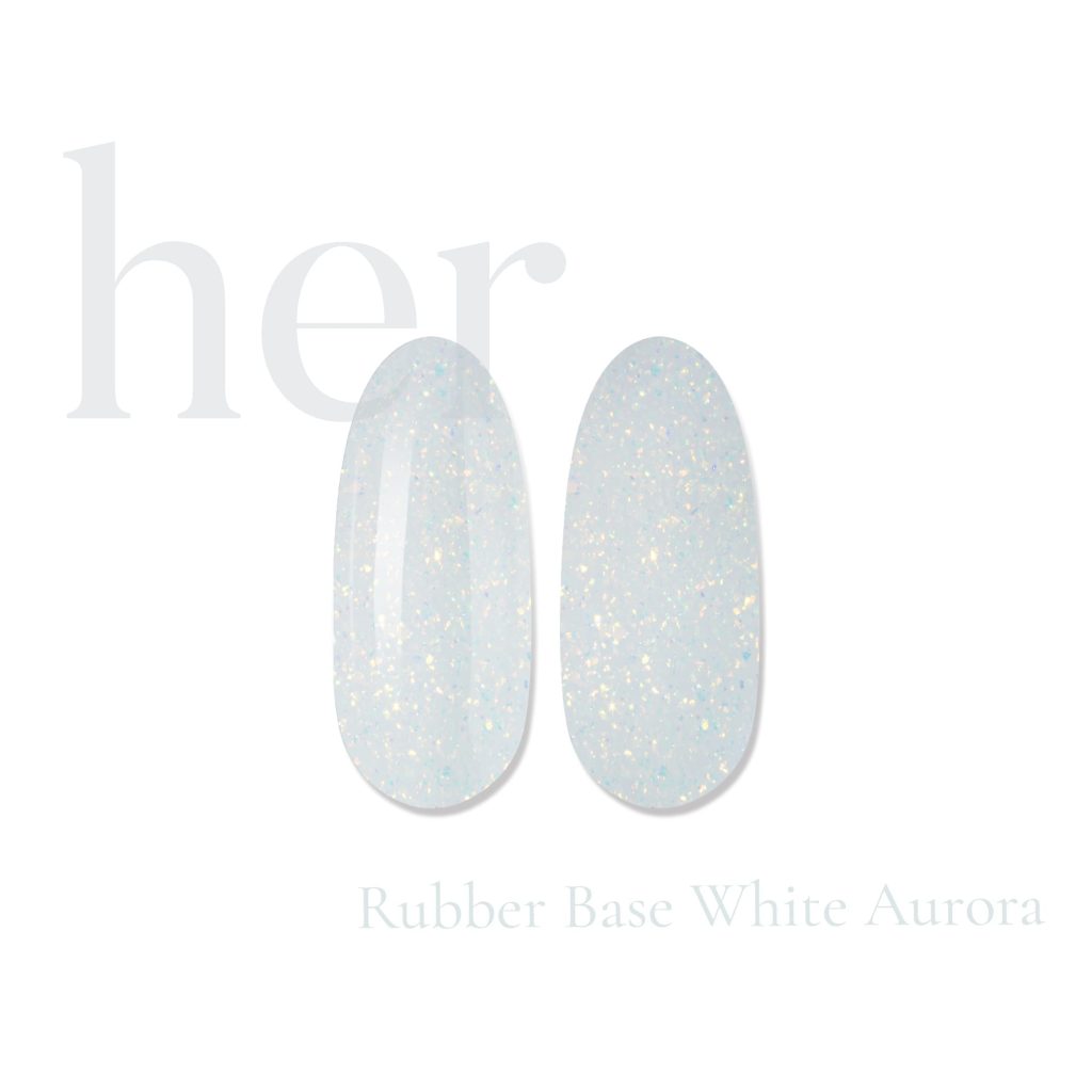 Her Rubber Base White Aurora - Everin-EVERIN > RUBBER BASE / BAZA RUBBER ❤️ > Baza rubber color Her