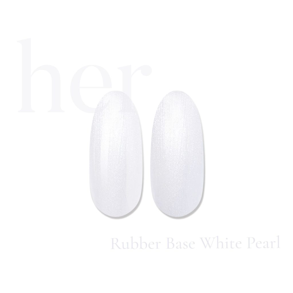 Her Rubber Base White Pearl - Everin-EVERIN > RUBBER BASE / BAZA RUBBER ❤️ > Baza rubber color Her