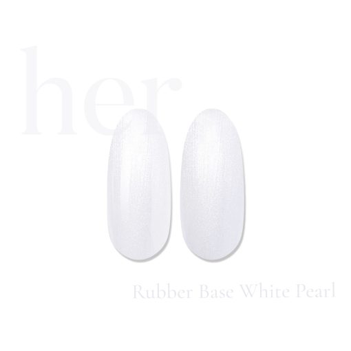 Her Rubber Base White Pearl - Everin-EVERIN > RUBBER BASE / BAZA RUBBER ❤️ > Baza rubber color Her