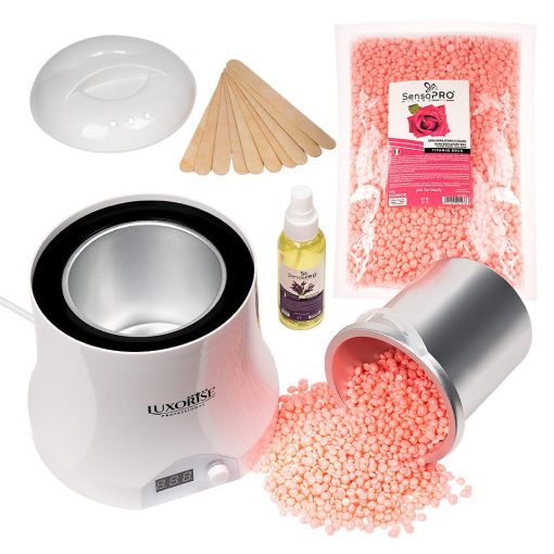 Kit Epilare Ceara Traditionala Granule LUXORISE Diamond Shine - Titanio Rosa