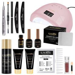 Kit Polygel LUXORISE Sculpt Expert cu Lampa #14-Kit Unghii  data-eio=