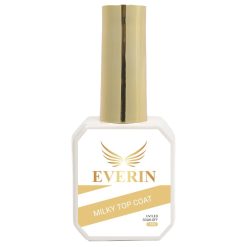 Milky White Top Coat Everin 15ml - Everin-PRIMER BAZA TOP ❤️