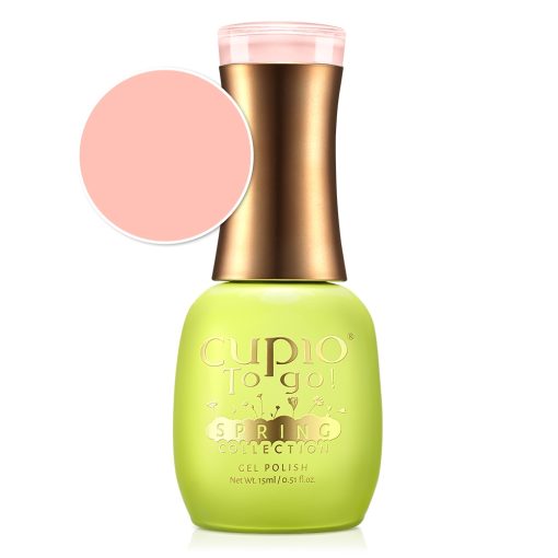 Oja semipermanenta Cupio To Go! Spring Collection - Peach Flower 15ml-Manichiura-Oje Semipermanente