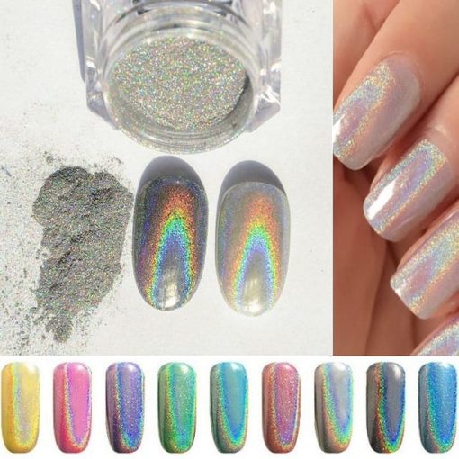 PIGMENT HOLOGRAPHIC UNICORN - G510 - Everin.ro-NAIL ART ❤️ > Diverse decoruri