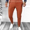 Pantaloni barbati casual caramizii B1868 U4 F4-1-Pantaloni > Pantaloni casual