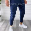 Pantaloni barbati casual regular fit bleumarin B1734 F6-4-Pantaloni > Pantaloni casual