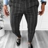 Pantaloni barbati eleganti negri B1551 I15-1.3-Pantaloni > Pantaloni eleganti