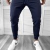 Pantaloni de trening bleumarin conici 12110 127-Pantaloni > Pantaloni de trening
