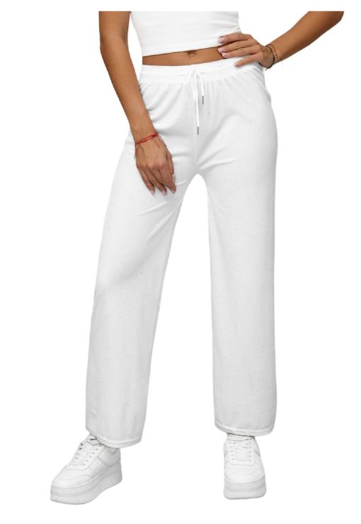 Pantaloni din catifea de dama JS/92K519-FEMEI-IMBRACAMINTE/Pantaloni si colanti