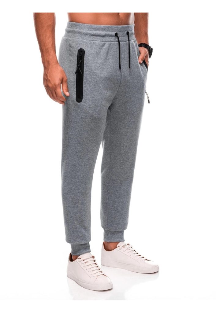 Pantaloni lungi sport EM-PABS-0104 - Barbati - Cu snur - Joggers-BARBATI-IMBRACAMINTE/Pantaloni si colanti