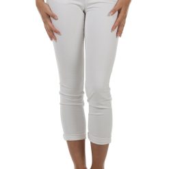 Pantaloni skinny crop cu talie joasa-FEMEI-IMBRACAMINTE/Pantaloni si colanti