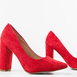 Pantofi Hofer Rosii 4