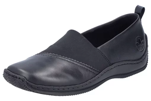 Pantofi Rieker L1790-00 negru-Pantofi-Pantofi