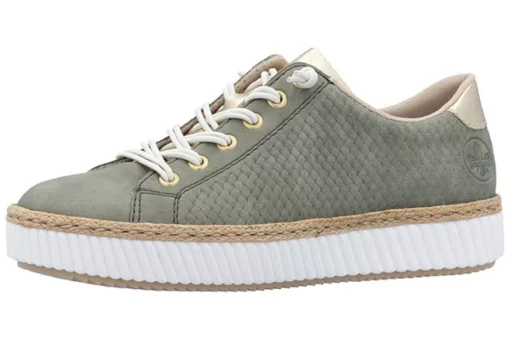 Pantofi Rieker M2952-52 verde-Pantofi-Pantofi