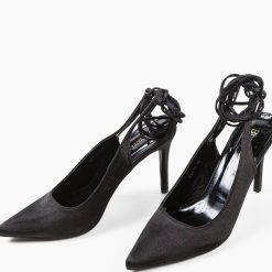 Pantofi cu toc Famyx Negri 5