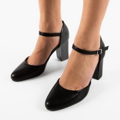 Pantofi cu toc Vydeo Negri 3