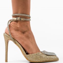 Pantofi dama Jeuness Aurii 4