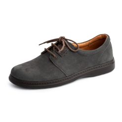 Pantofi din piele naturala 1035 gri-Pantofi barbati-Pantofi barbati