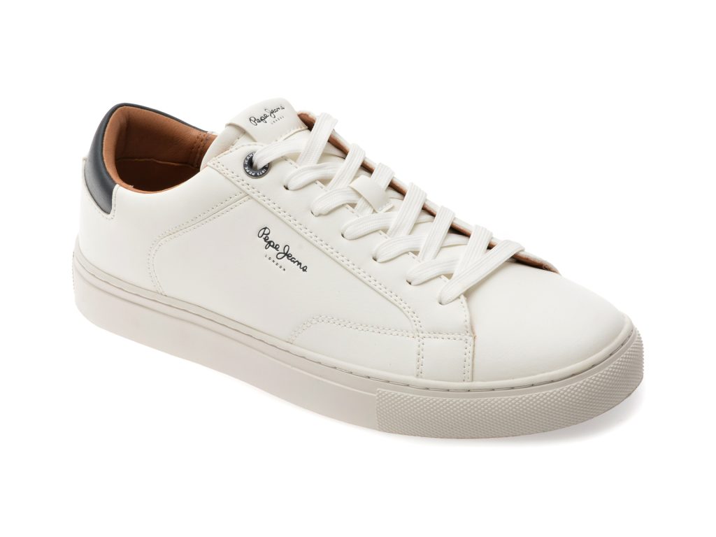 Pantofi sport PEPE JEANS albi